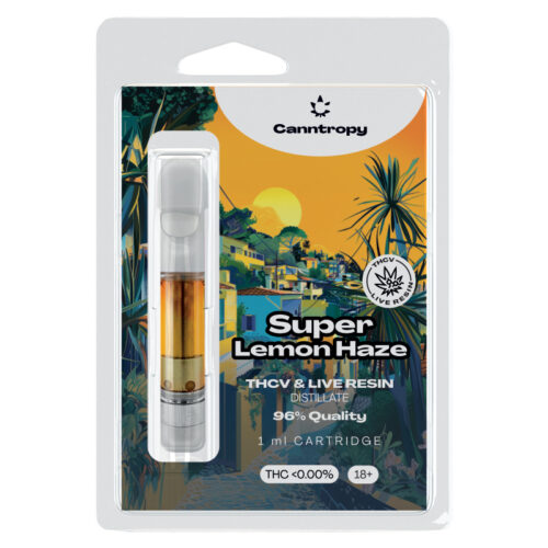 Canntropy THCV Cartridge Super Lemon Haze élőgyanta terpének