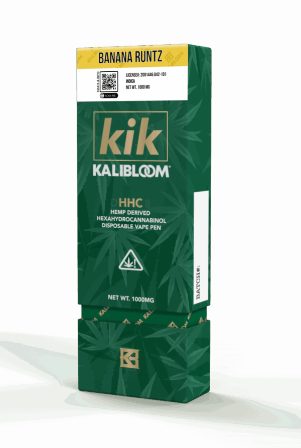 Kalibloom HHC Vape Pen Banana Runtz 96 %