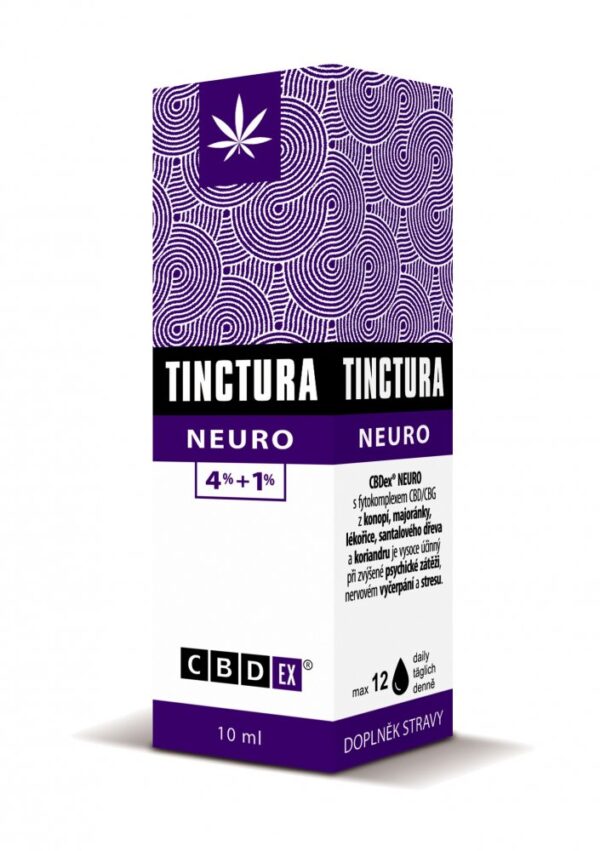 CBDex Tinctura Neuro 4%+1%