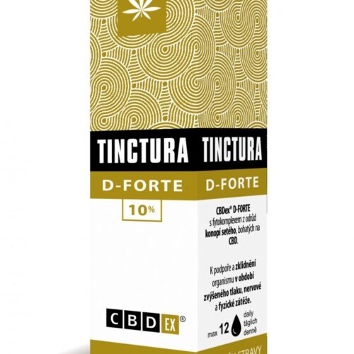 CBDex Tinctura D-FORTE 10% 10 ml
