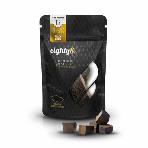 Eighty8 CBD kender virág Fekete Arany -1-25 gramm 25 gramm