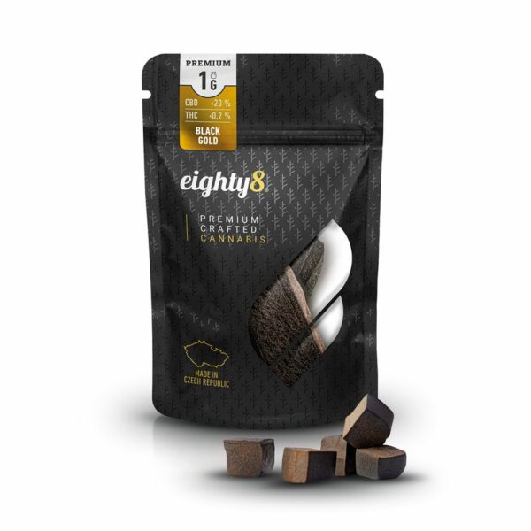 Eighty8 CBD kender virág Fekete Arany -1-25 gramm 25 gramm