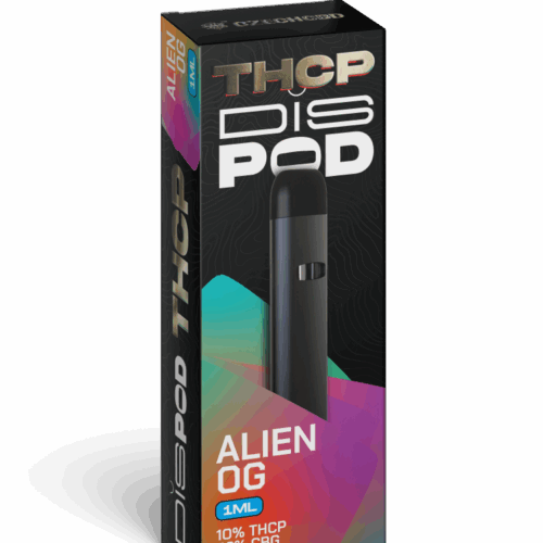 Czech CBD THCP Vape Pen disPOD Alien OG 10% THCP