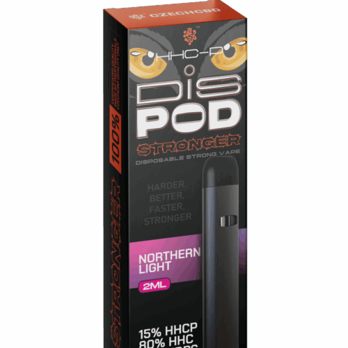 Czech CBD HHCP Vape Pen Stronger DisPOD Northern Light 15% HHCP