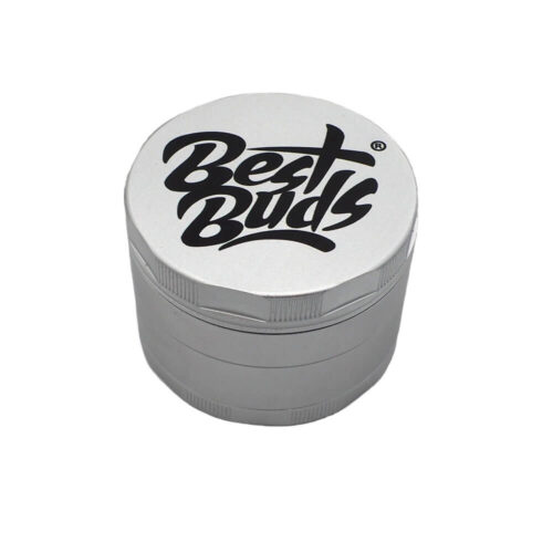Best Buds Mighty Aluminium Grinder Silver