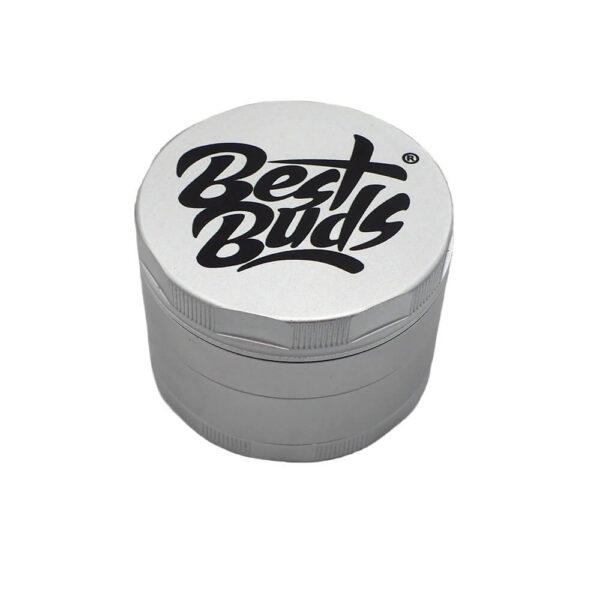 Best Buds Mighty Aluminium Grinder Silver
