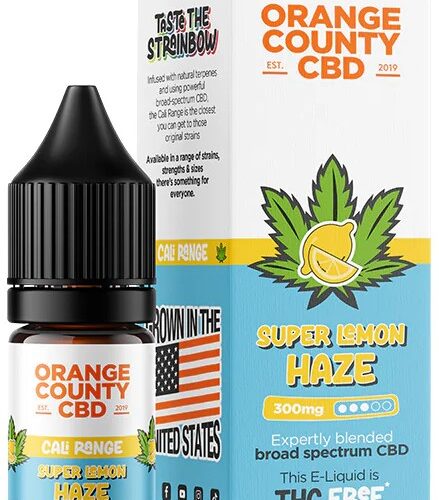 Orange County CBD E-Liquid Super Lemon Haze