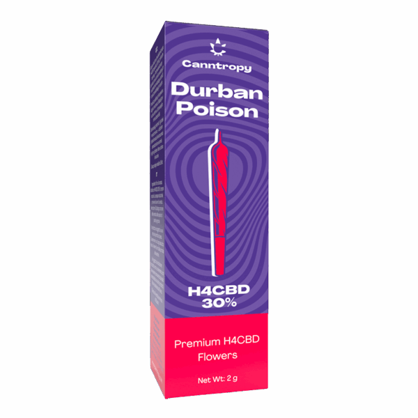 Canntropy H4CBD Prerolls Durban Poison