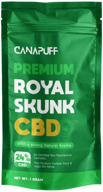CanaPuff CBD Kendervirág Royal Skunk