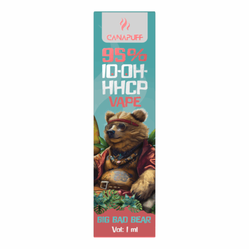 CanaPuff 10-OH-HHCP eldobható Vape Pen Big Bad Bear