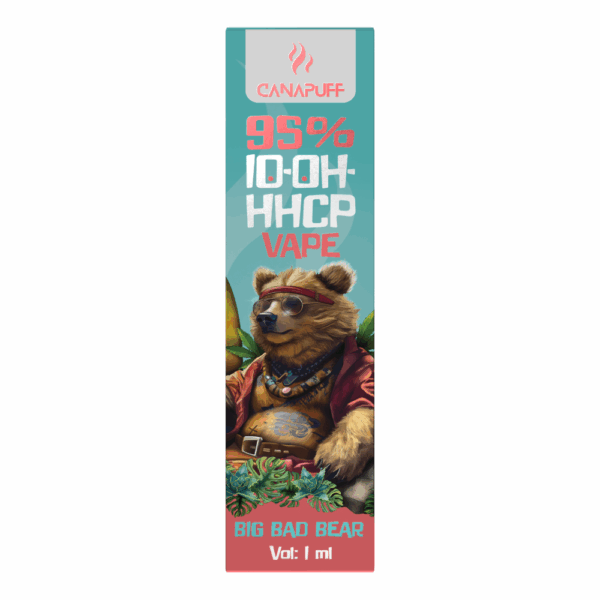 CanaPuff 10-OH-HHCP eldobható Vape Pen Big Bad Bear
