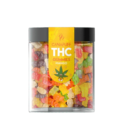 CanaPuff THC+ Gummies Mango