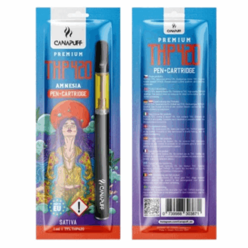 CanaPuff THP420 toll + patron Amnézia