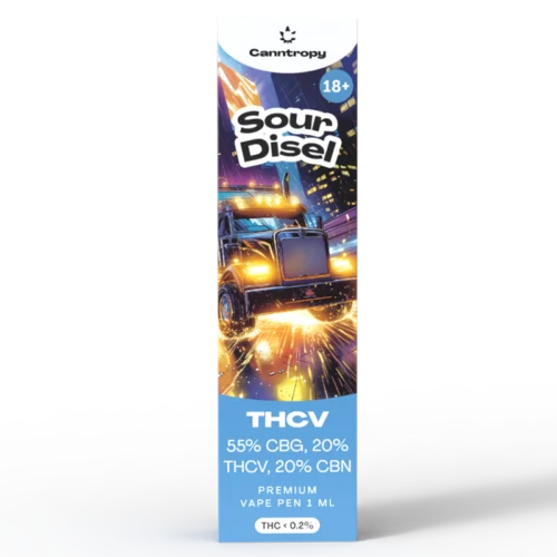 Canntropy THCV Vape Pen Sour Diesel