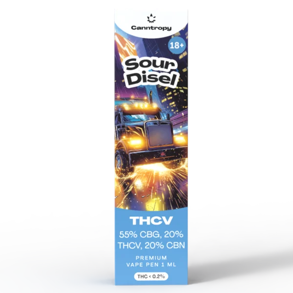 Canntropy THCV Vape Pen Sour Diesel