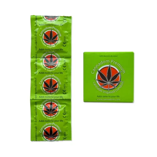 Euphoria Condoms Cannadom Premium - 3 db-os csomag