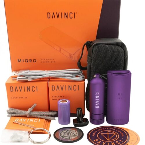 DaVinci MIQRO párologtató - Ametiszt / Lila - Explorer's Collection Set