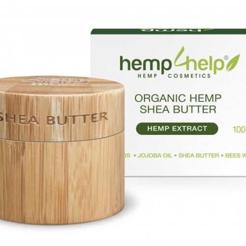 Hemp For Help Bio bambucké máslo s CBD extraktem 100 ml