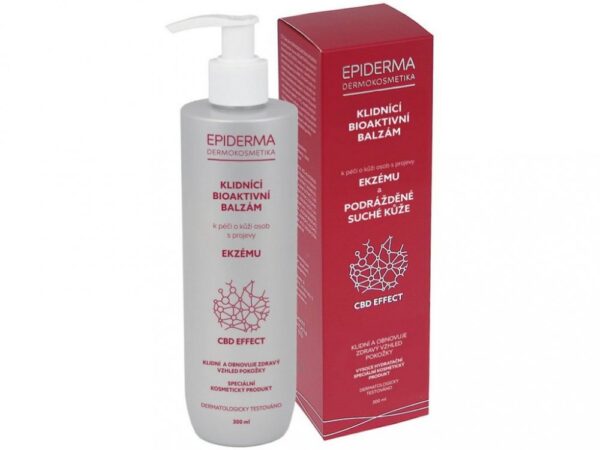 Epiderma bioaktív CBD balzsam ekcéma kezelésére