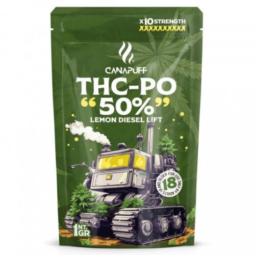 CanaPuff THCPO Flowers Lemon Diesel Lift