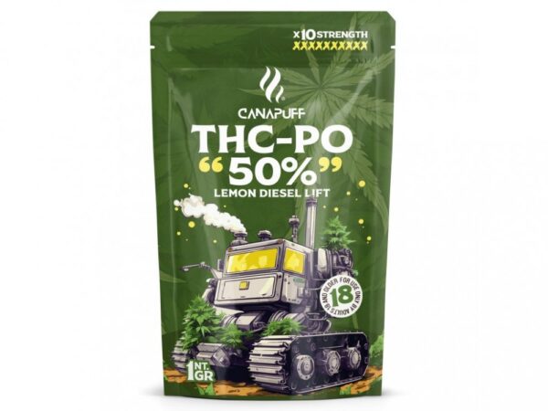 CanaPuff THCPO Flowers Lemon Diesel Lift