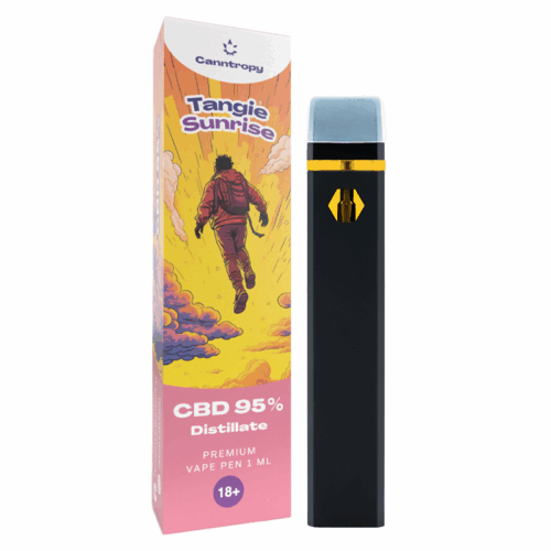 Canntropy CBD eldobható Vape Pen Tangie Sunrise