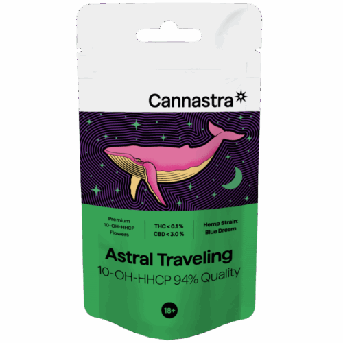 Cannastra 10-OH-HHCP Flower Astral Traveling 94 % Quality
