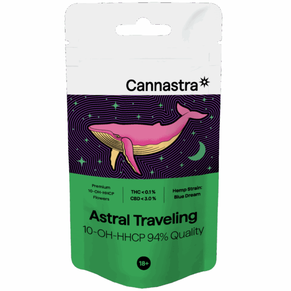 Cannastra 10-OH-HHCP Flower Astral Traveling 94 % Quality