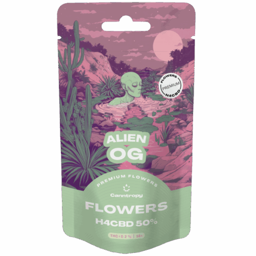 Canntropy H4CBD virág Alien OG 50%