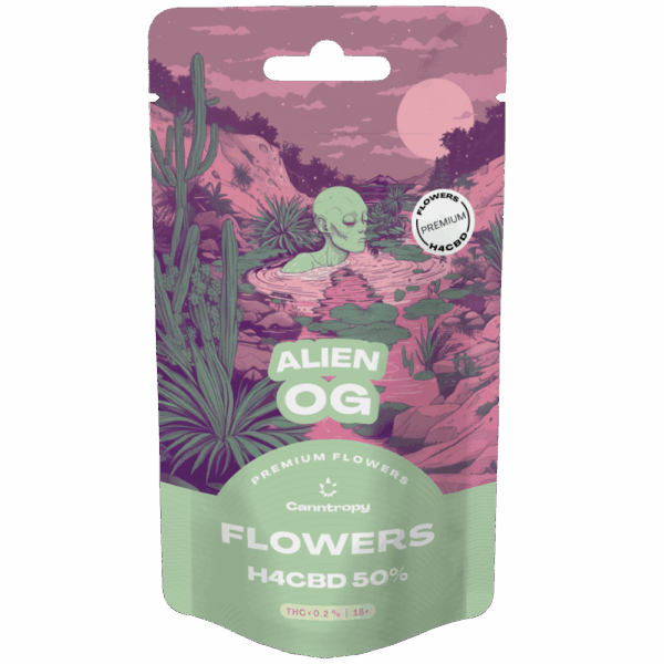 Canntropy H4CBD virág Alien OG 50%