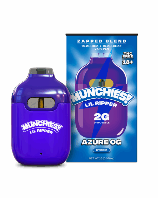Delta Munchies 10-OH-HHC/10-OH-HHCP Lil Ripper Vape Pen Azure OG
