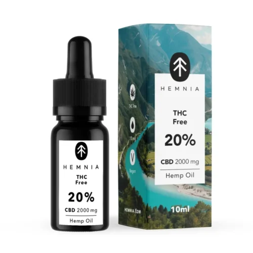 Hemnia CBD olaj 20% THC mentes