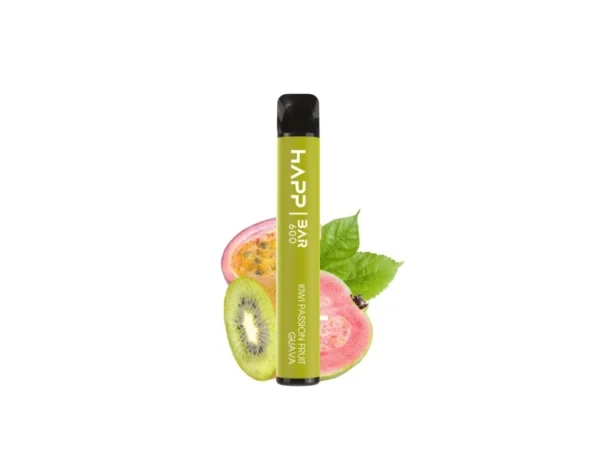 Happ Bar 600 Vape Pen Kiwi PassionFruit Guava