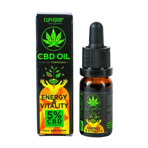 Euphoria CBD olaj 5% terpénekkel