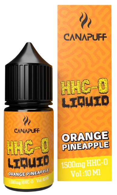 CanaPuff HHC-O folyékony narancssárga ananász