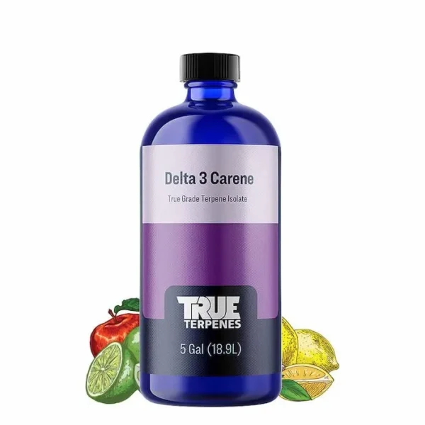 True Terpenes Terpene Isolates Delta 3 Carene (5 ml - 960 ml) 960 ml