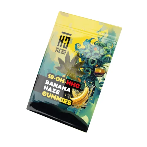 Heavens Haze 10-OH-HHC Gummies Banana Haze