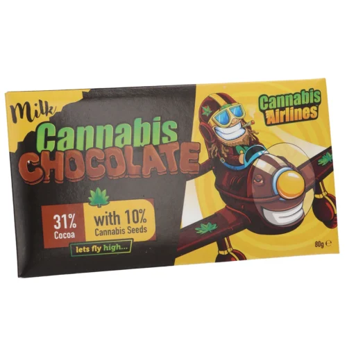 Cannaline Cannabis Airlines tejcsokoládé