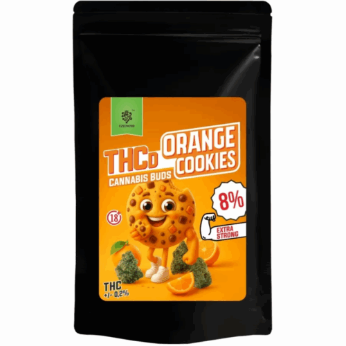 Cseh CBD THCD Orange Cookies virág