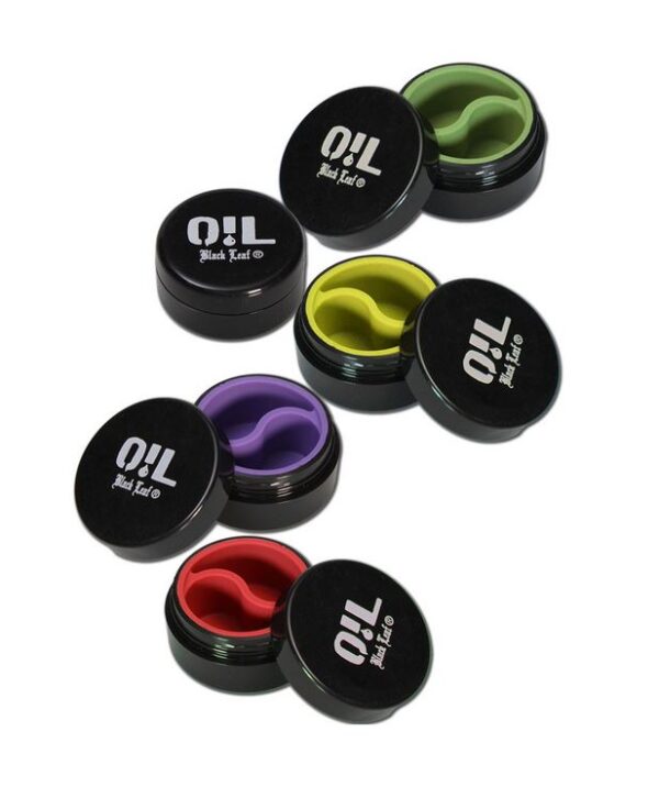 Olaj Black Leaf Doboz szilikon betéttel - 2 x 1