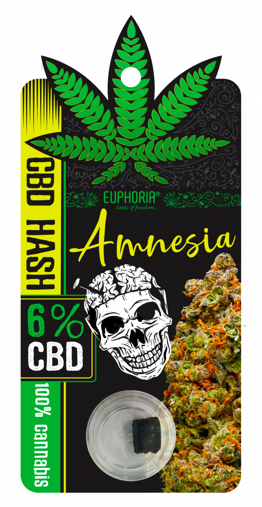 Euphoria CBD Hash 6% Amnézia