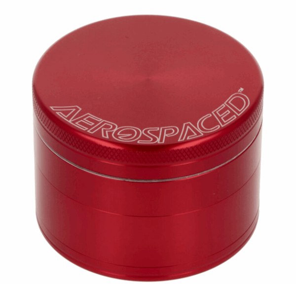 Daráló Aerospaced (4 részes) 63 mm - Piros