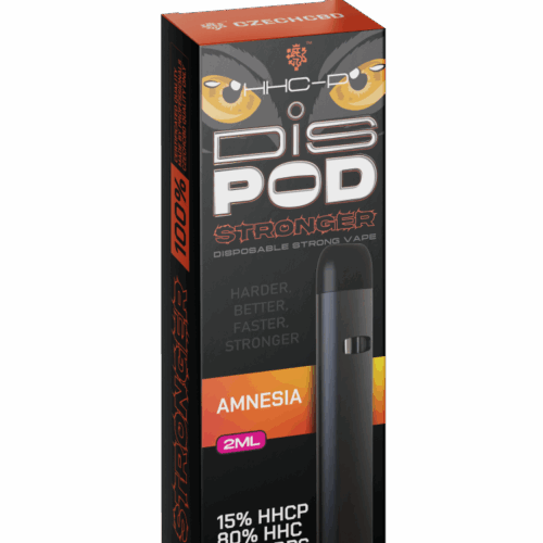 Czech CBD HHCP Vape Pen Stronger disPOD Amnesia 15% HHCP