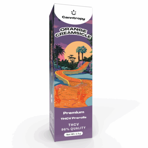 Canntropy THCV Prerolls Orange Creamsicle