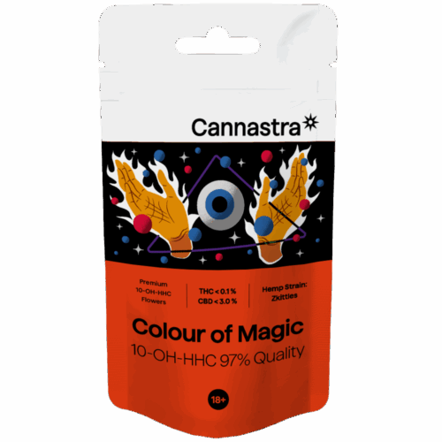 Cannastra 10-OH-HHC Flower Color of Magic 97%-os minőség