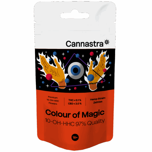 Cannastra 10-OH-HHC Flower Color of Magic 97%-os minőség