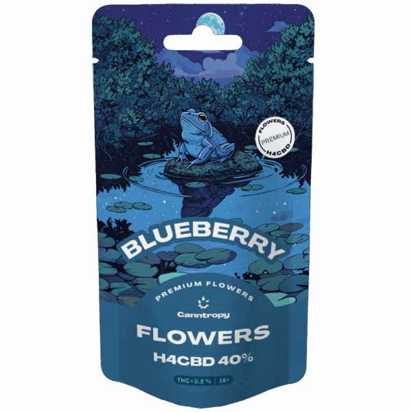Canntropy H4CBD Flower Blueberry 40%