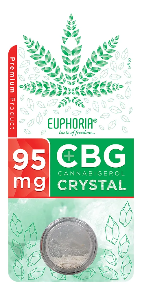 Euphoria Pure CBG Crystal 95 mg