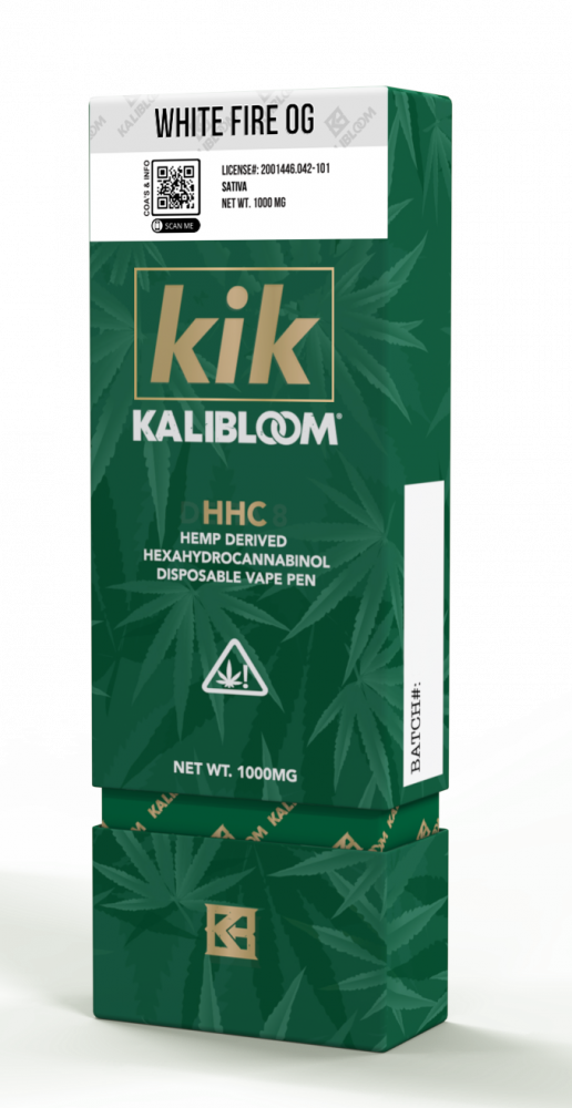 Kalibloom HHC Vape Pen White Fire OG 96 %