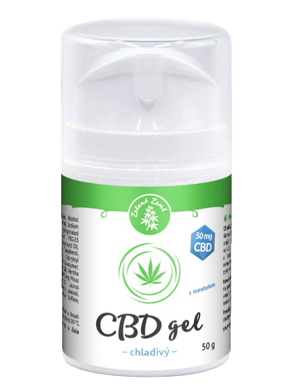 Zelena Zeme CBD Hűsítő gél